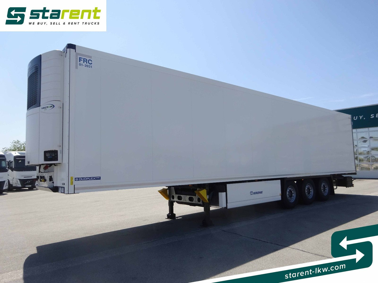 Krone Thermotrailer Carrier Vector 1550, Zurrleisten - Külmutiga poolhaagis: pilt 1 Krone Thermotrailer Carrier Vector 1550, Zurrleisten - Külmutiga poolhaagis: pilt 1