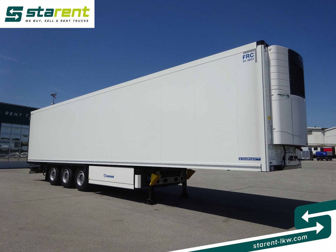Krone Thermotrailer Carrier Vector 1550, Zurrleisten - Külmutiga poolhaagis: pilt 3 Krone Thermotrailer Carrier Vector 1550, Zurrleisten - Külmutiga poolhaagis: pilt 3