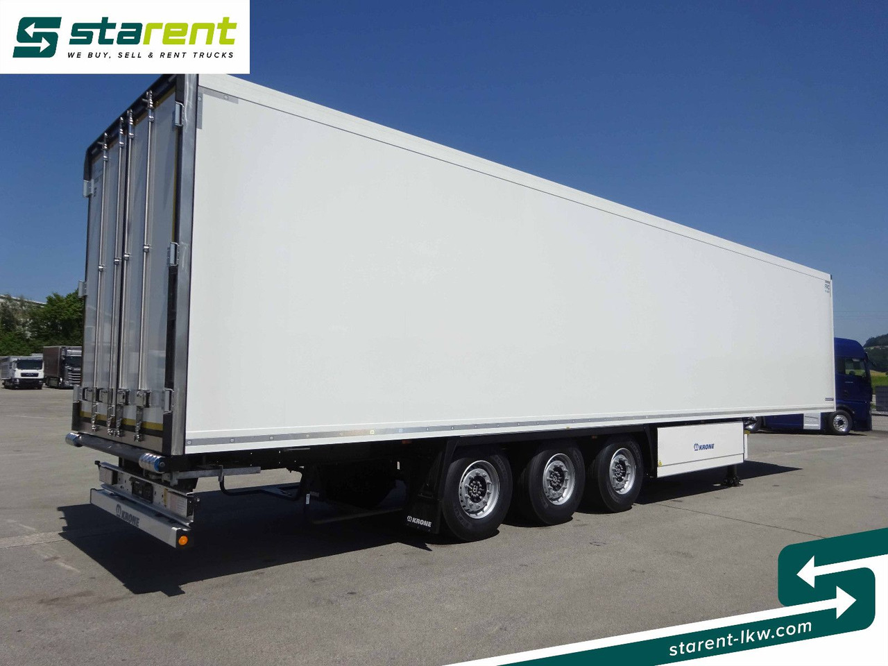 Krone Thermotrailer Carrier Vector 1550, Zurrleisten - Külmutiga poolhaagis: pilt 5 Krone Thermotrailer Carrier Vector 1550, Zurrleisten - Külmutiga poolhaagis: pilt 5