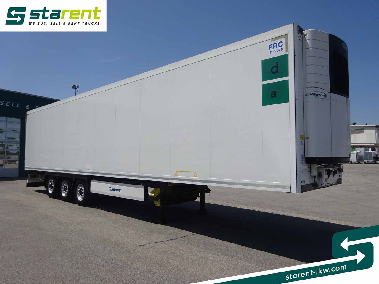 Krone Thermotrailer, Carrier Vector 1950, Doppelstock - Furgoonpoolhaagis: pilt 3 Krone Thermotrailer, Carrier Vector 1950, Doppelstock - Furgoonpoolhaagis: pilt 3