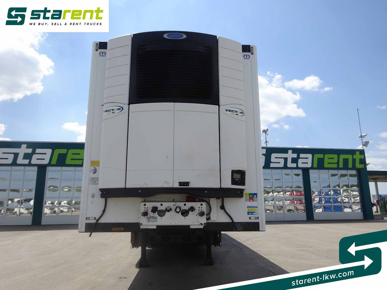 Krone Thermotrailer, Carrier Vector 1950 MT°, 3 Zonen - Furgoonpoolhaagis: pilt 2 Krone Thermotrailer, Carrier Vector 1950 MT°, 3 Zonen - Furgoonpoolhaagis: pilt 2