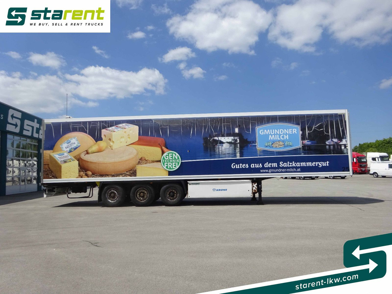 Krone Thermotrailer, Carrier Vector 1950 MT°, 3 Zonen - Furgoonpoolhaagis: pilt 4 Krone Thermotrailer, Carrier Vector 1950 MT°, 3 Zonen - Furgoonpoolhaagis: pilt 4