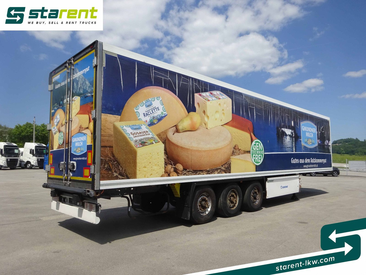 Krone Thermotrailer, Carrier Vector 1950 MT°, 3 Zonen - Furgoonpoolhaagis: pilt 5 Krone Thermotrailer, Carrier Vector 1950 MT°, 3 Zonen - Furgoonpoolhaagis: pilt 5