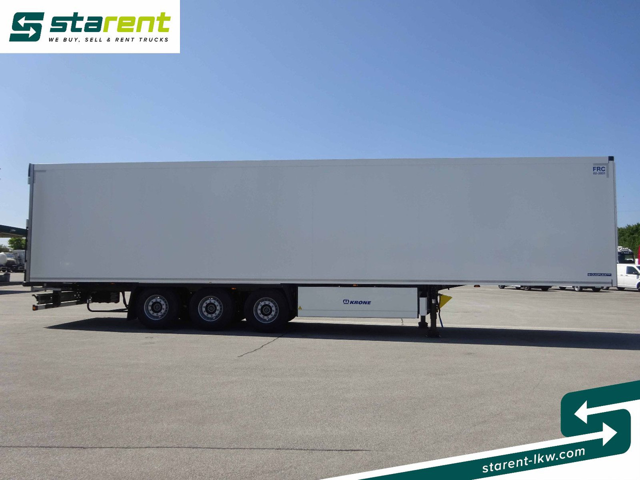 Krone Tiefkühler Carrier Vector 1550, Liftachse - Furgoonpoolhaagis: pilt 4 Krone Tiefkühler Carrier Vector 1550, Liftachse - Furgoonpoolhaagis: pilt 4