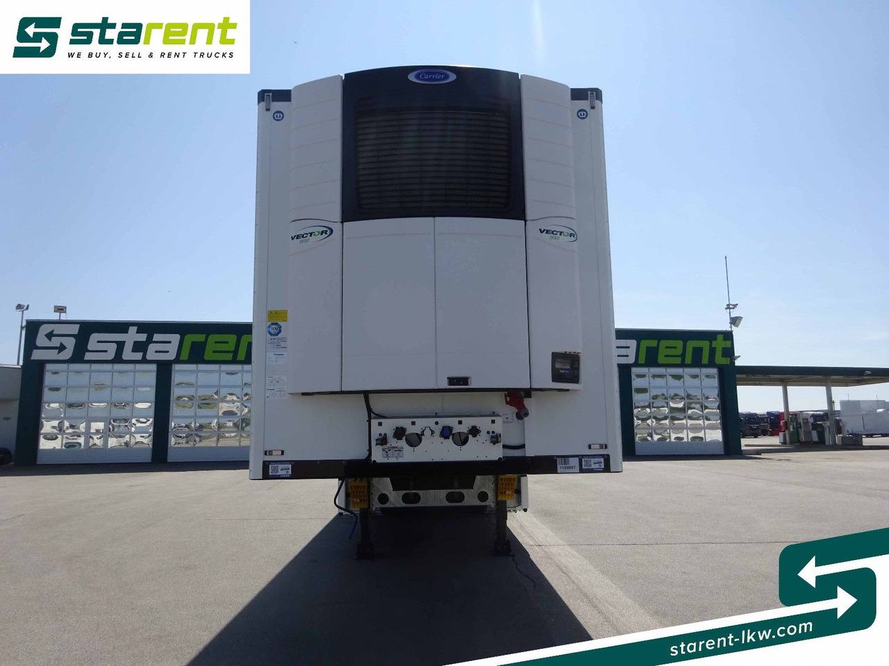 Krone Tiefkühler Carrier Vector 1550, Liftachse - Külmutiga poolhaagis: pilt 2 Krone Tiefkühler Carrier Vector 1550, Liftachse - Külmutiga poolhaagis: pilt 2