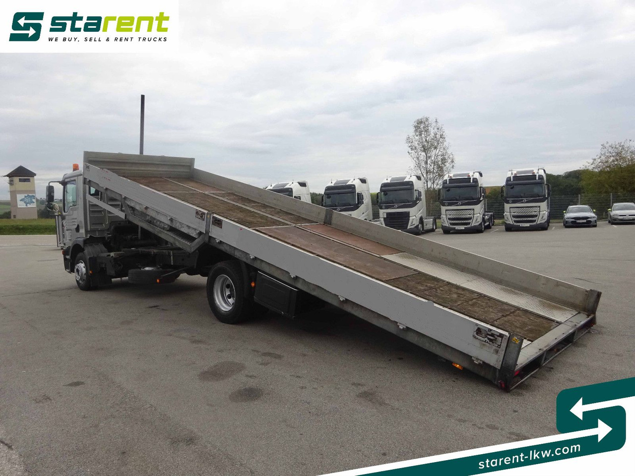 MAN TGM 12.280, Fahrzeugtransporter, kippbar - Puksiirauto: pilt 5 MAN TGM 12.280, Fahrzeugtransporter, kippbar - Puksiirauto: pilt 5