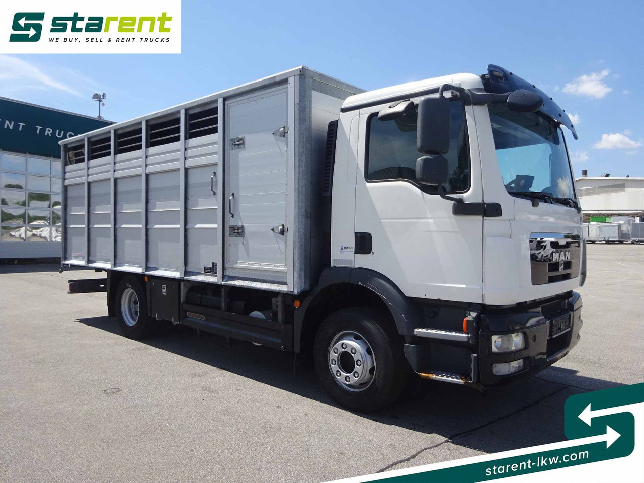 MAN TGM 15.290 Viehtransporter, Scheuwimmer Aufbau - Hobuseauto: pilt 3 MAN TGM 15.290 Viehtransporter, Scheuwimmer Aufbau - Hobuseauto: pilt 3