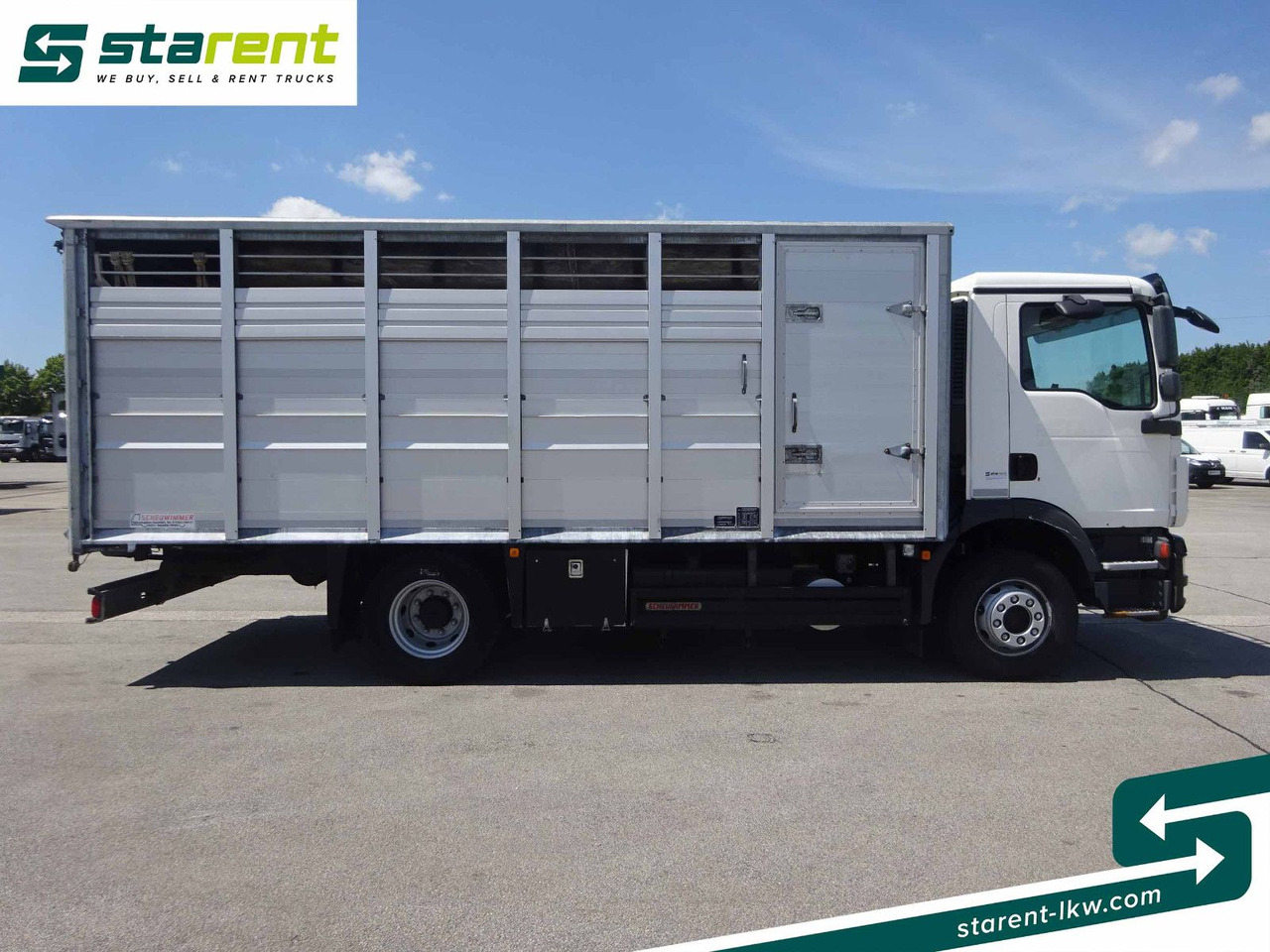 MAN TGM 15.290 Viehtransporter, Scheuwimmer Aufbau - Hobuseauto: pilt 4 MAN TGM 15.290 Viehtransporter, Scheuwimmer Aufbau - Hobuseauto: pilt 4