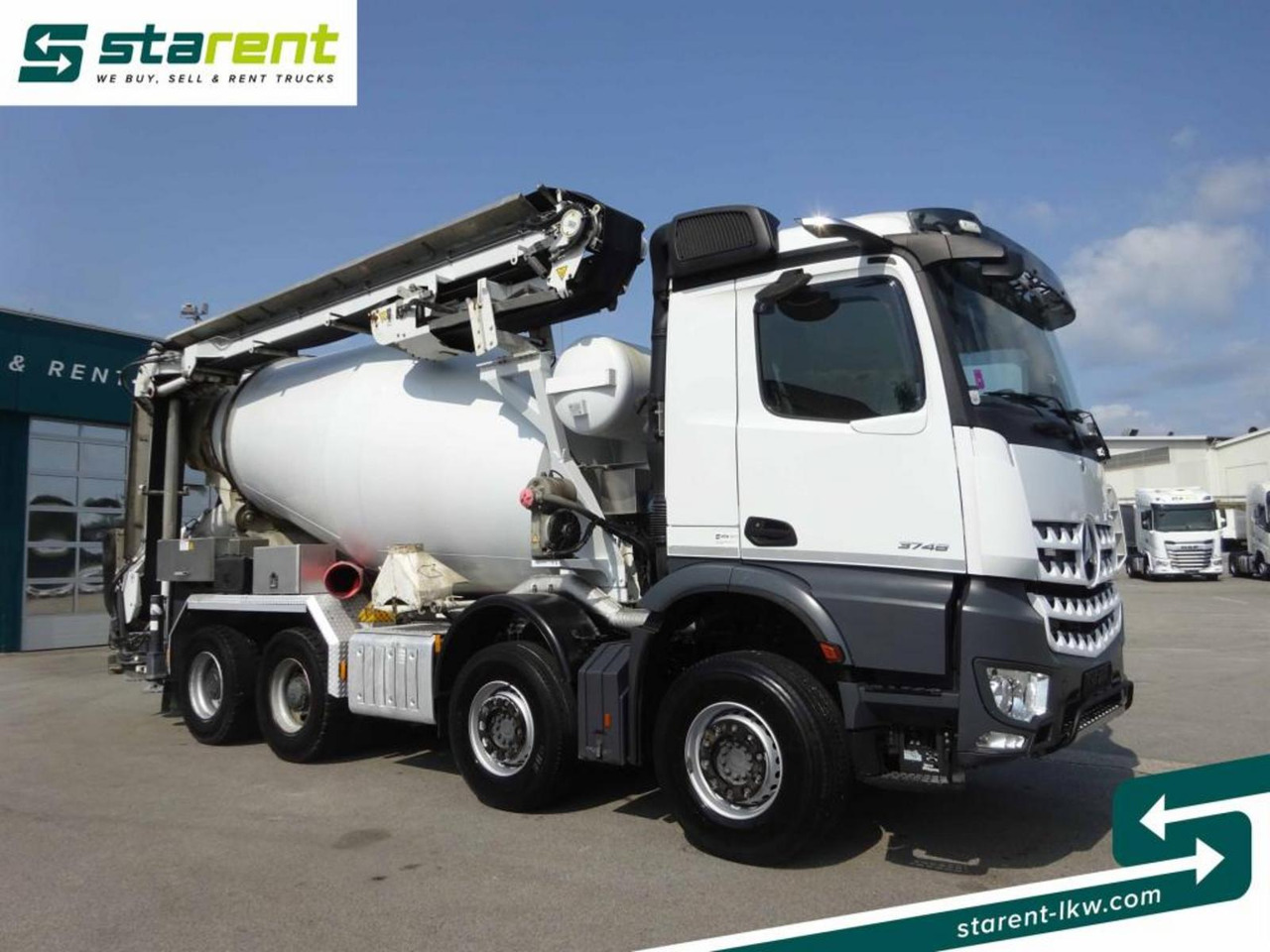 Mercedes Benz Arocs 3748 8x4 Liebherr Betonmischer + Förderband - Autobetoonisegisti: pilt 3 Mercedes Benz Arocs 3748 8x4 Liebherr Betonmischer + Förderband - Autobetoonisegisti: pilt 3