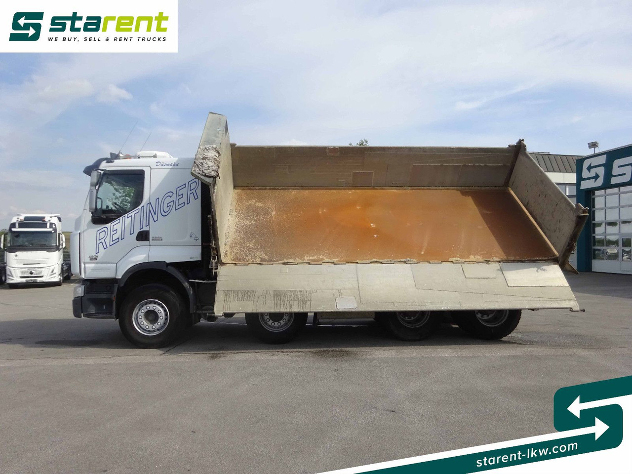 Renault Premium 450 DXi, 8x4, 3 Seitenkipper, Standklima - Kallurauto: pilt 2 Renault Premium 450 DXi, 8x4, 3 Seitenkipper, Standklima - Kallurauto: pilt 2