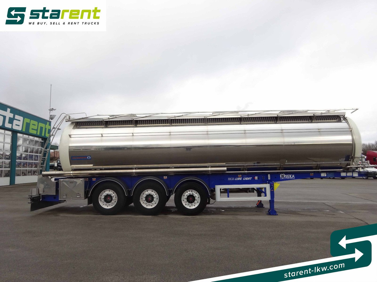 SEKA Lebensmitteltank, 31.000L, Liftachse, Alufelgen - Tsistern poolhaagis: pilt 4 SEKA Lebensmitteltank, 31.000L, Liftachse, Alufelgen - Tsistern poolhaagis: pilt 4