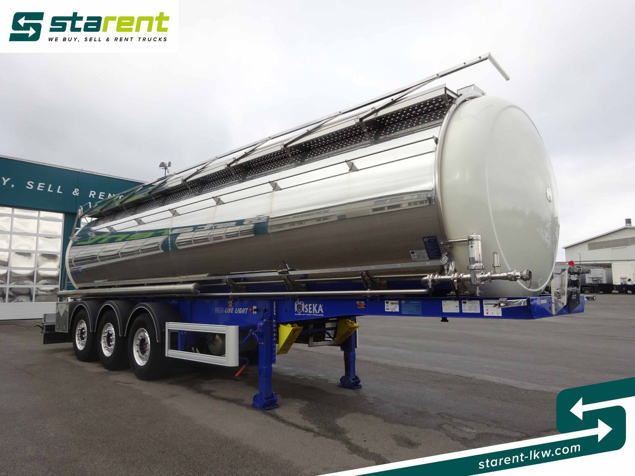 SEKA Lebensmitteltank, 31.000L, Liftachse, Alufelgen - Tsistern poolhaagis: pilt 3 SEKA Lebensmitteltank, 31.000L, Liftachse, Alufelgen - Tsistern poolhaagis: pilt 3