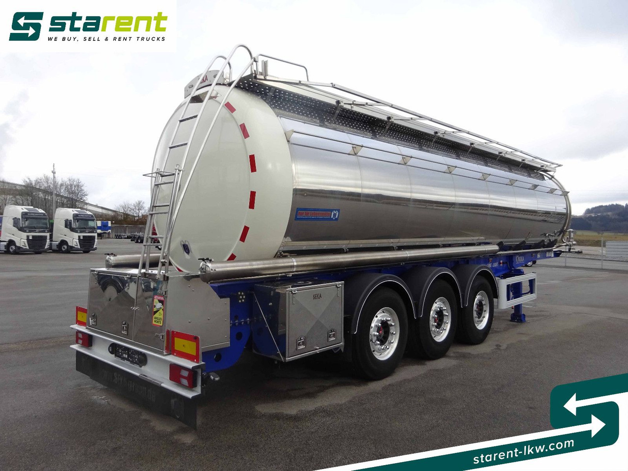 SEKA Lebensmitteltank, 31.000L, Liftachse, Alufelgen - Tsistern poolhaagis: pilt 5 SEKA Lebensmitteltank, 31.000L, Liftachse, Alufelgen - Tsistern poolhaagis: pilt 5