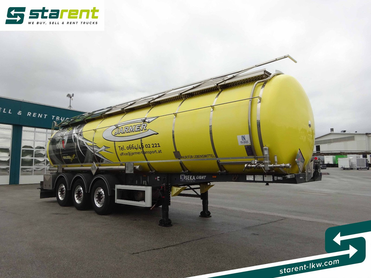 SEKA Lebensmitteltank, ADR, 33.000L, Liftachse - Tsistern poolhaagis: pilt 3 SEKA Lebensmitteltank, ADR, 33.000L, Liftachse - Tsistern poolhaagis: pilt 3