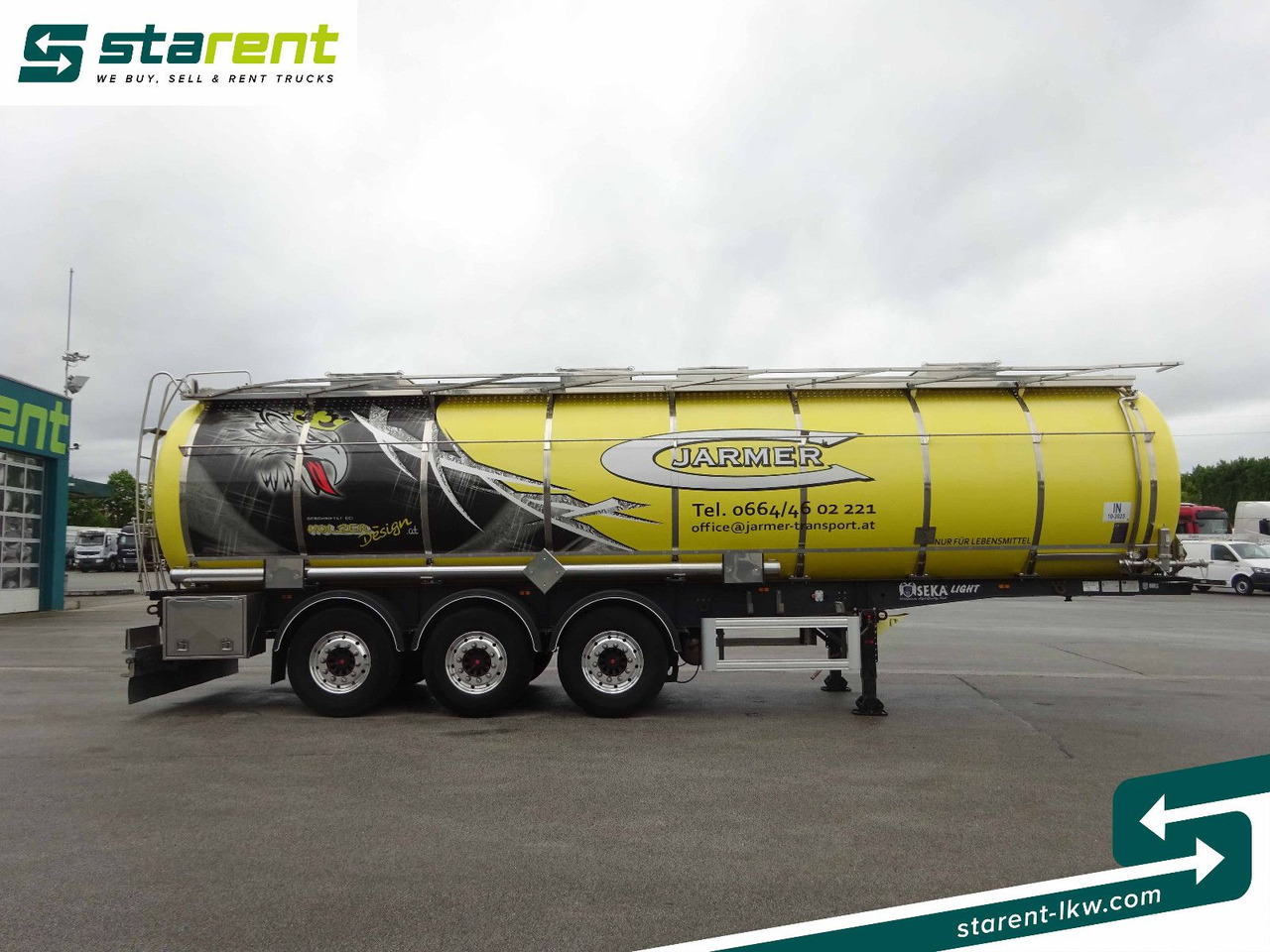 SEKA Lebensmitteltank, ADR, 33.000L, Liftachse - Tsistern poolhaagis: pilt 4 SEKA Lebensmitteltank, ADR, 33.000L, Liftachse - Tsistern poolhaagis: pilt 4
