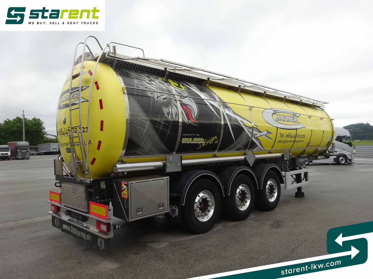 SEKA Lebensmitteltank, ADR, 33.000L, Liftachse - Tsistern poolhaagis: pilt 5 SEKA Lebensmitteltank, ADR, 33.000L, Liftachse - Tsistern poolhaagis: pilt 5