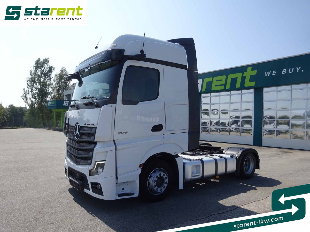 Mercedes-Benz Actros 1846 Low Deck Retarder Standklima ACC - Sadulveok: pilt 1 Mercedes-Benz Actros 1846 Low Deck Retarder Standklima ACC - Sadulveok: pilt 1