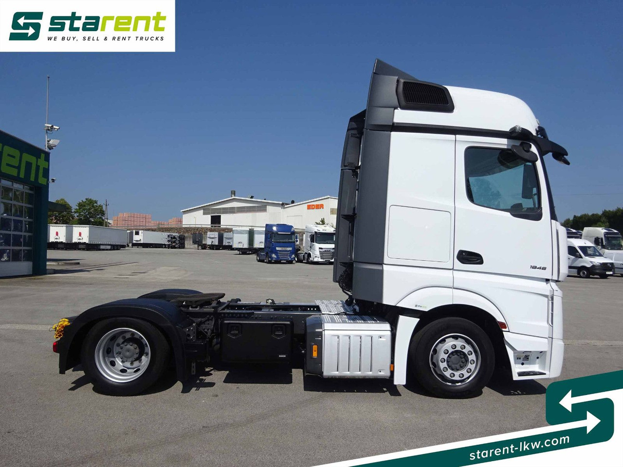 Mercedes-Benz Actros 1846 Low Deck Retarder Standklima ACC - Sadulveok: pilt 4 Mercedes-Benz Actros 1846 Low Deck Retarder Standklima ACC - Sadulveok: pilt 4