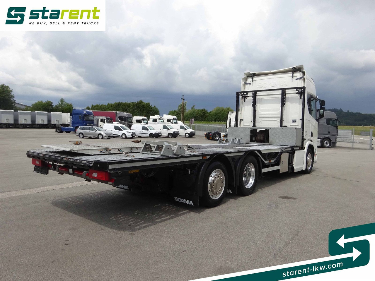 Scania R770 V8 Fahrzeugtransporter, Retarder, Seilwinde - Puksiirauto: pilt 5 Scania R770 V8 Fahrzeugtransporter, Retarder, Seilwinde - Puksiirauto: pilt 5