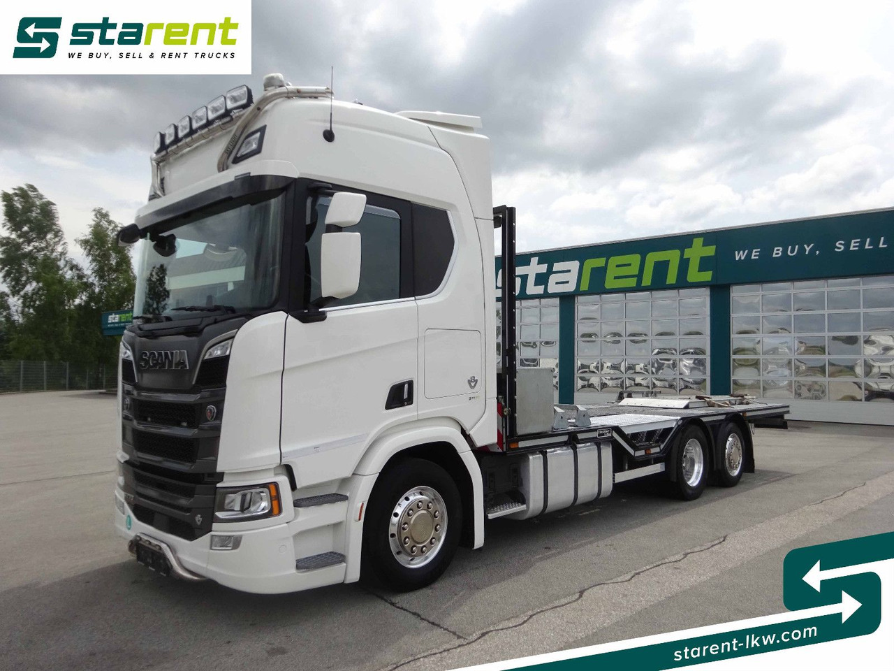 Scania R770 V8 Fahrzeugtransporter, Retarder, Seilwinde - Madelveok/ Platvormveok: pilt 1 Scania R770 V8 Fahrzeugtransporter, Retarder, Seilwinde - Madelveok/ Platvormveok: pilt 1
