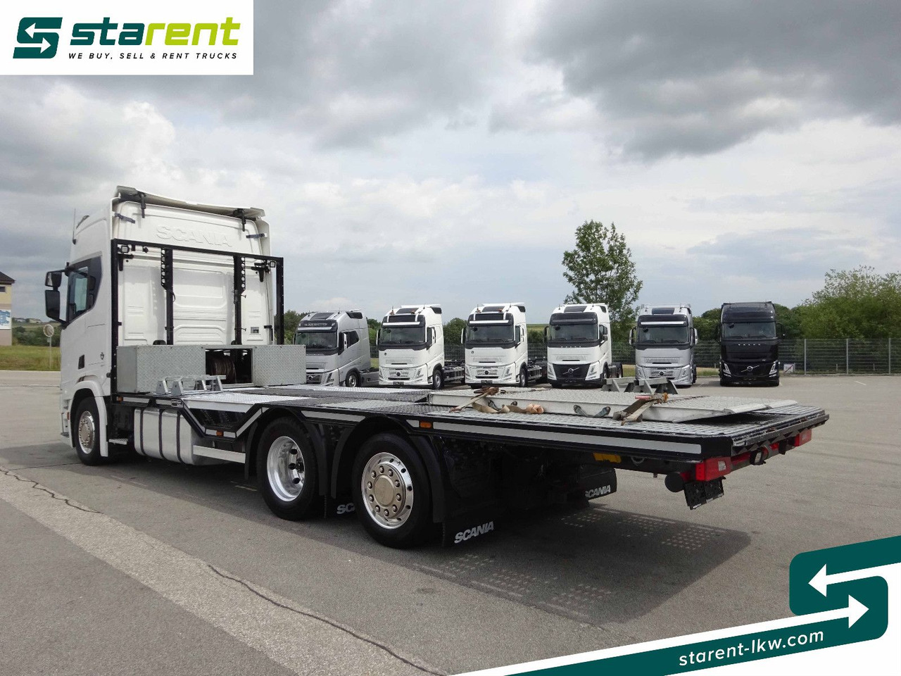 Kabiinišassiiga veoauto Scania R770 V8 Fahrzeugtransporter, Retarder, Seilwinde: pilt 7