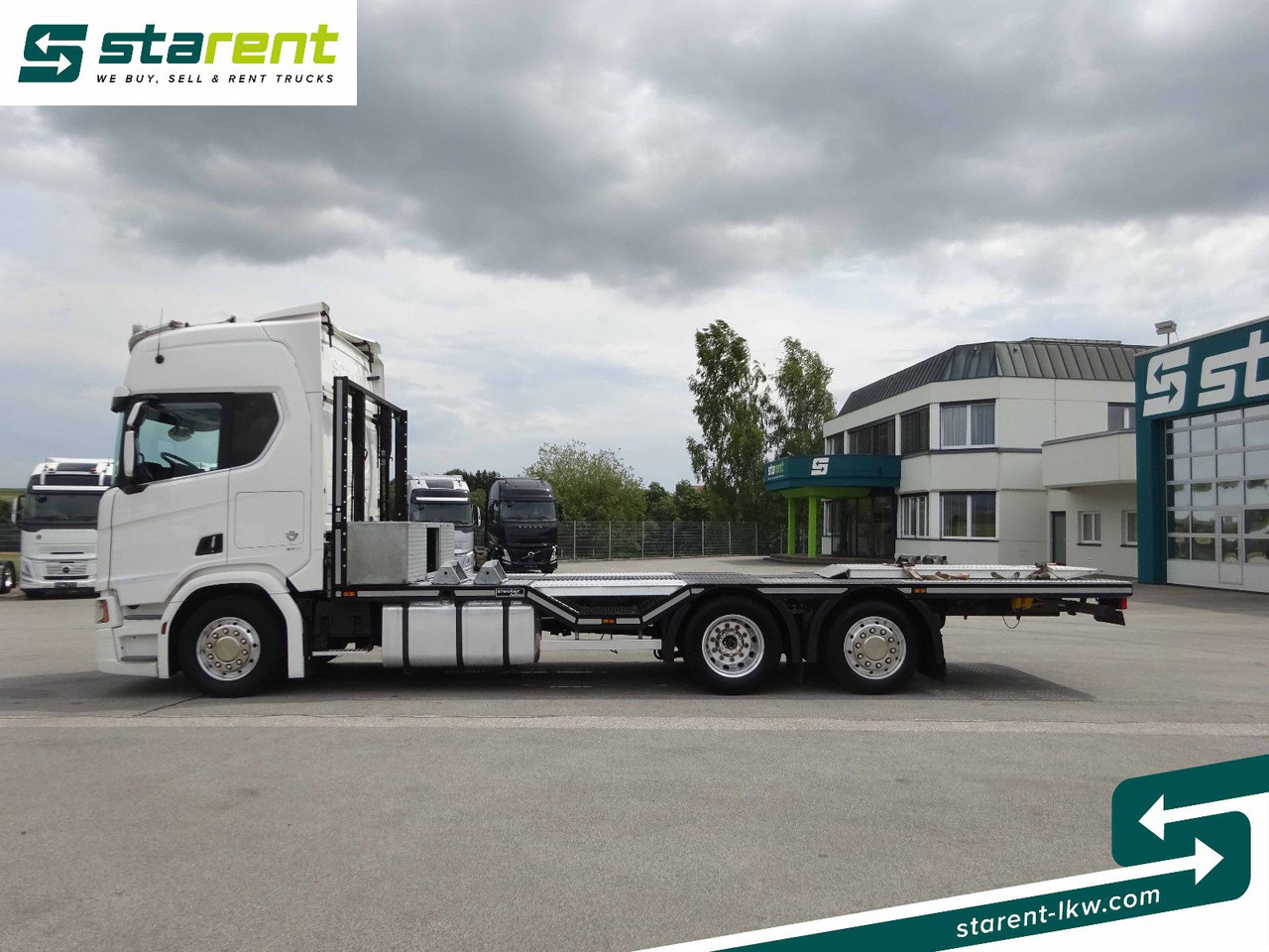 Kabiinišassiiga veoauto Scania R770 V8 Fahrzeugtransporter, Retarder, Seilwinde: pilt 8