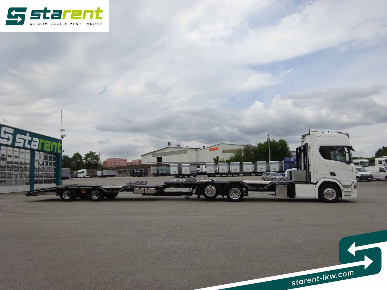 Scania R770 V8 Fahrzeugtransporter + Ziegler Anhänger - Treilerveoauto: pilt 4 Scania R770 V8 Fahrzeugtransporter + Ziegler Anhänger - Treilerveoauto: pilt 4