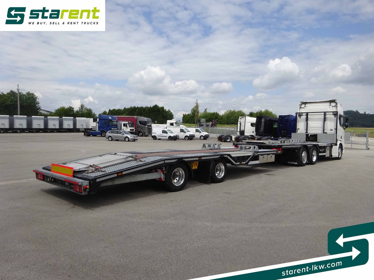 Scania R770 V8 Fahrzeugtransporter + Ziegler Anhänger - Puksiirauto: pilt 5 Scania R770 V8 Fahrzeugtransporter + Ziegler Anhänger - Puksiirauto: pilt 5
