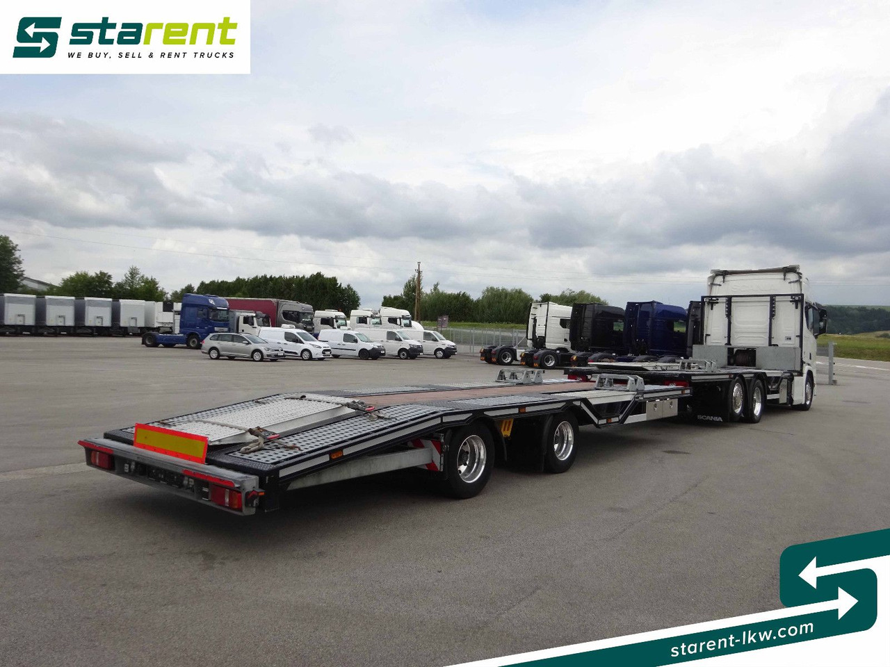 Scania R770 V8 Fahrzeugtransporter + Ziegler Anhänger - Puksiirauto: pilt 5 Scania R770 V8 Fahrzeugtransporter + Ziegler Anhänger - Puksiirauto: pilt 5
