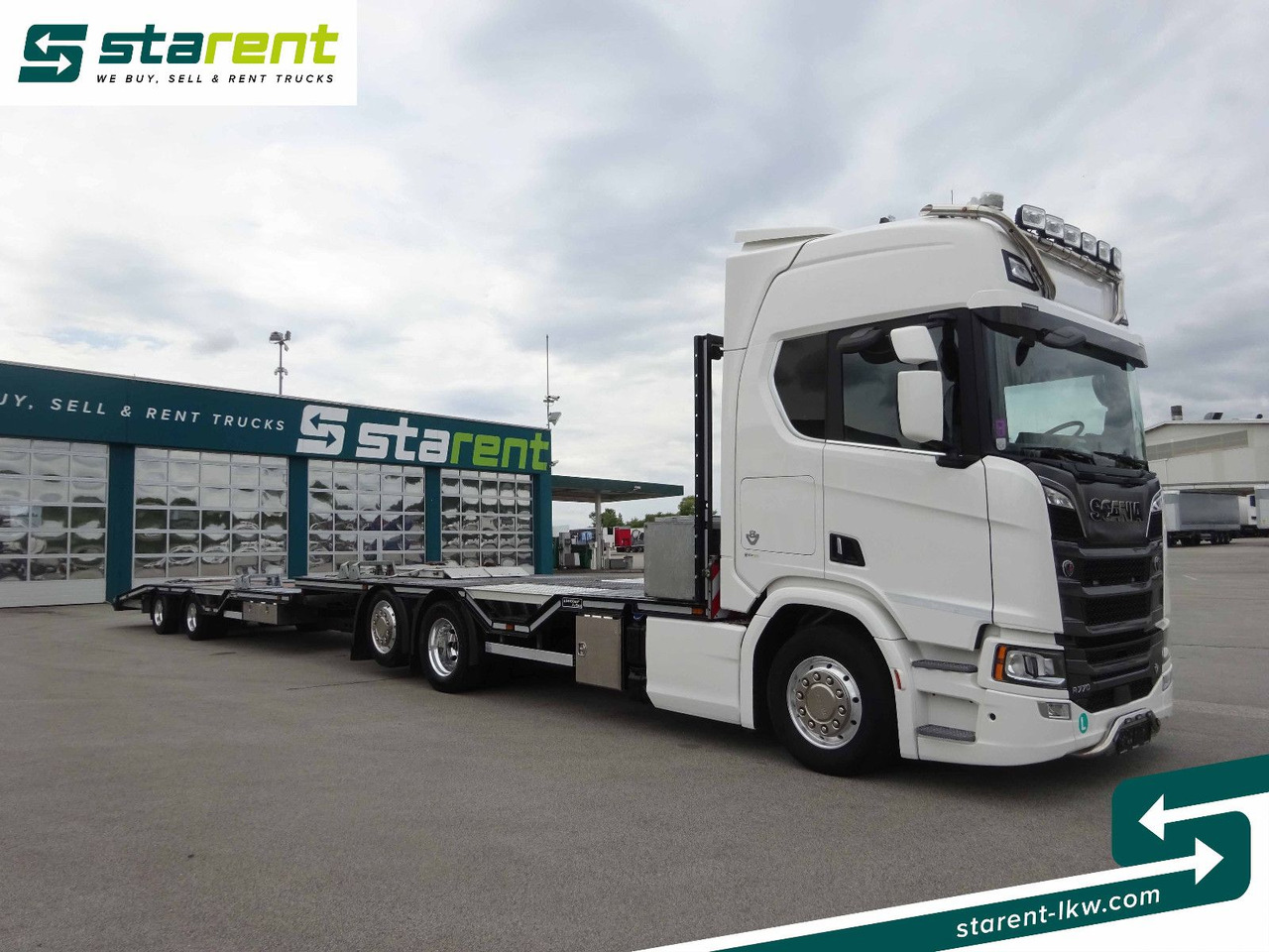 Scania R770 V8 Fahrzeugtransporter + Ziegler Anhänger - Treilerveoauto: pilt 3 Scania R770 V8 Fahrzeugtransporter + Ziegler Anhänger - Treilerveoauto: pilt 3