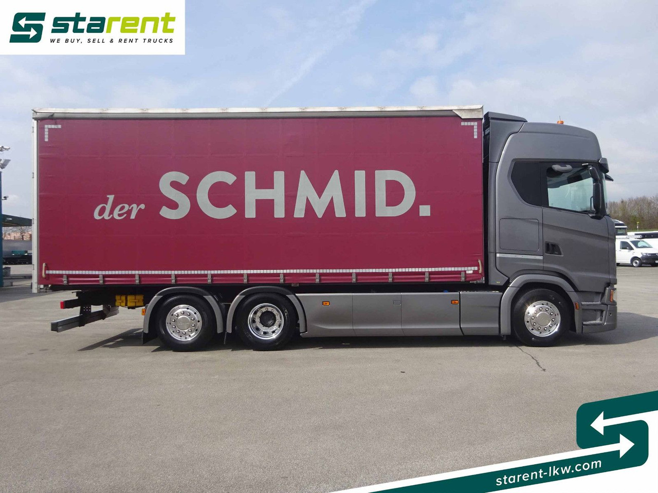 Scania S500 Planen Aufbau Schwarzmüller 6x2, Standklima - Tent veoauto: pilt 4 Scania S500 Planen Aufbau Schwarzmüller 6x2, Standklima - Tent veoauto: pilt 4