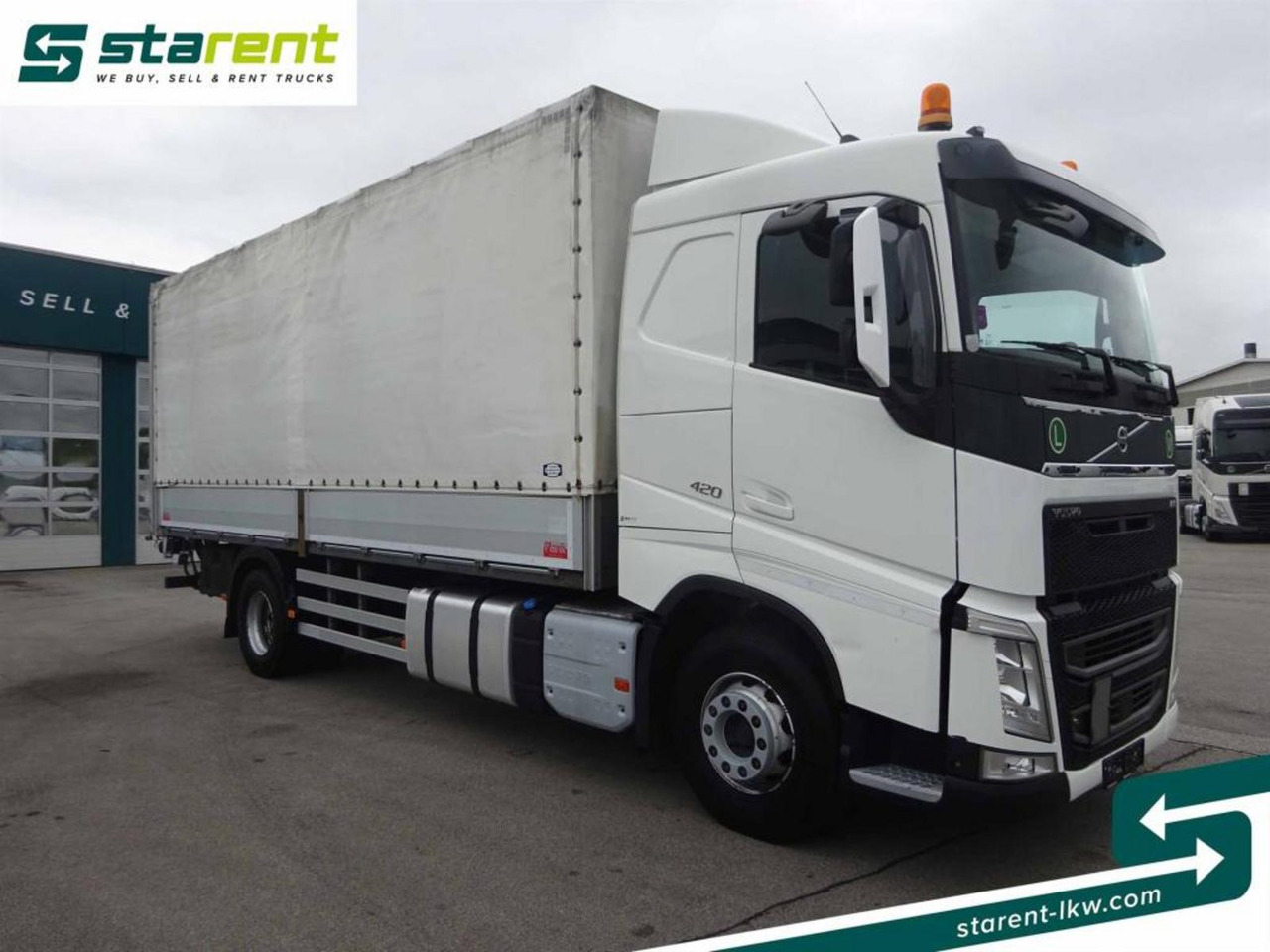 Volvo FH 420 Planenaufbau LBW 2000Kg Kamera Bett - Tent veoauto: pilt 3 Volvo FH 420 Planenaufbau LBW 2000Kg Kamera Bett - Tent veoauto: pilt 3