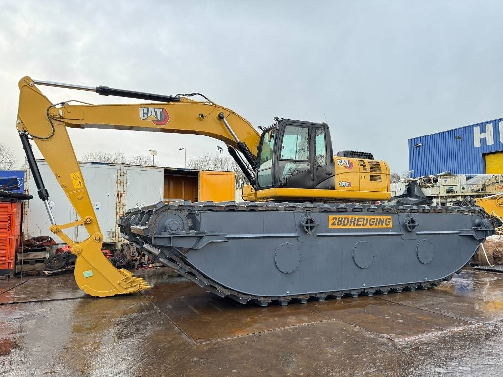CAT 320 swampbuggy amphibious bigfloat - Külgepaigaldatav ekskavaator: pilt 4 CAT 320 swampbuggy amphibious bigfloat - Külgepaigaldatav ekskavaator: pilt 4