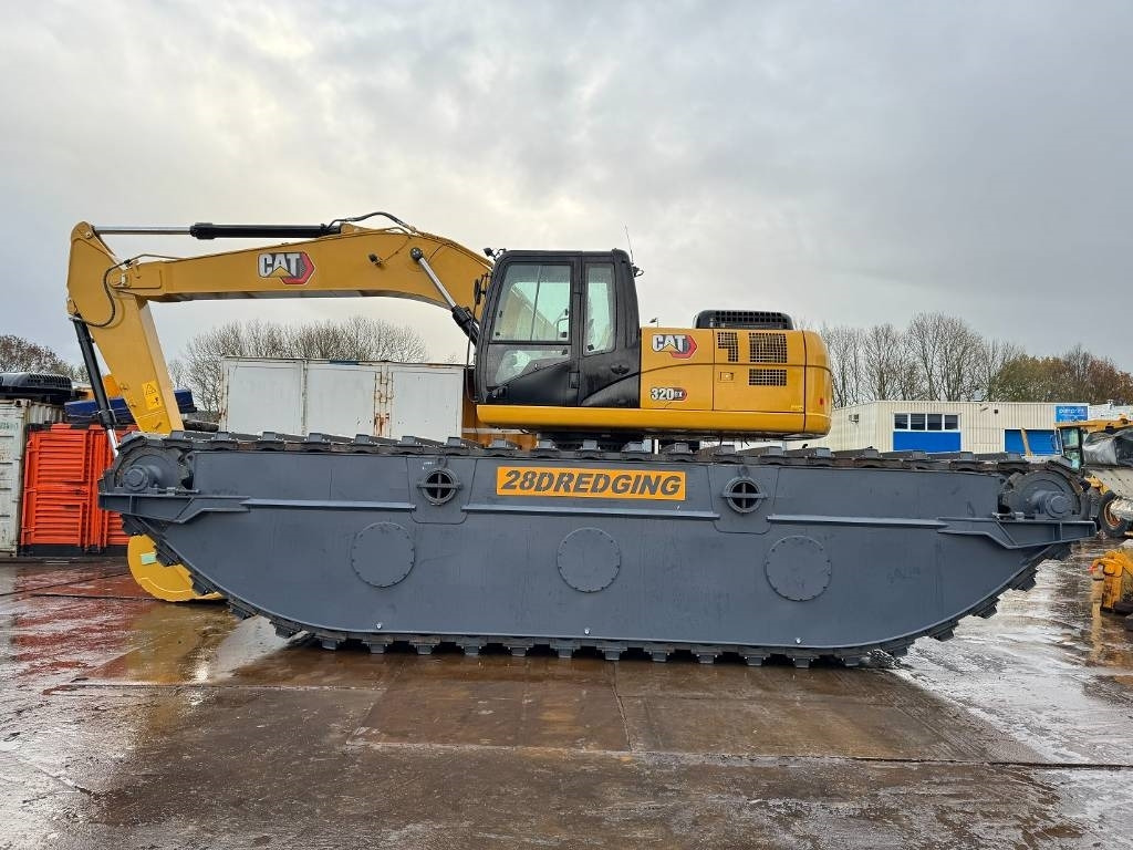 CAT 320 swampbuggy amphibious bigfloat - Külgepaigaldatav ekskavaator: pilt 2 CAT 320 swampbuggy amphibious bigfloat - Külgepaigaldatav ekskavaator: pilt 2