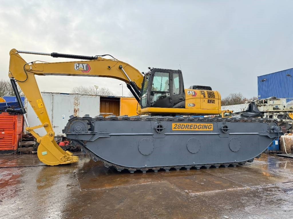 CAT 320 swampbuggy amphibious bigfloat - Külgepaigaldatav ekskavaator: pilt 3 CAT 320 swampbuggy amphibious bigfloat - Külgepaigaldatav ekskavaator: pilt 3