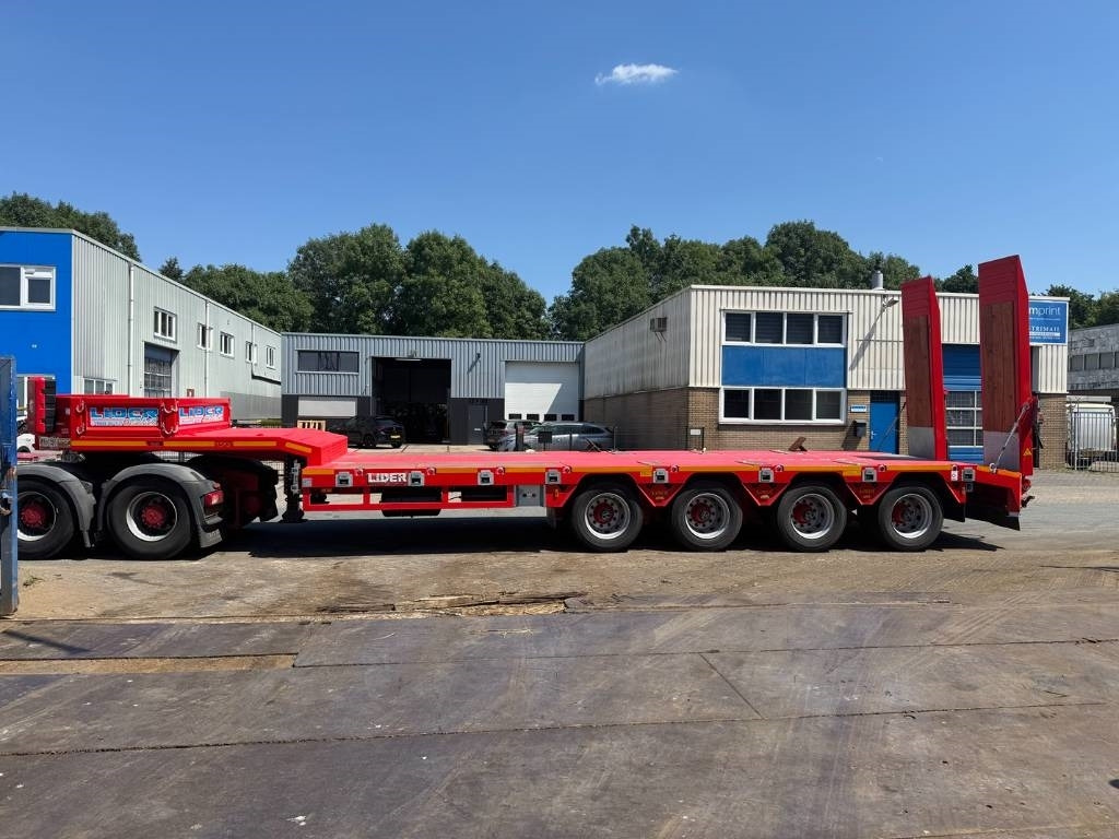 Lider LD07 Low Bed 4 Axle Full Spring 86 Ton Load - Madal platvormpoolhaagis: pilt 2 Lider LD07 Low Bed 4 Axle Full Spring 86 Ton Load - Madal platvormpoolhaagis: pilt 2