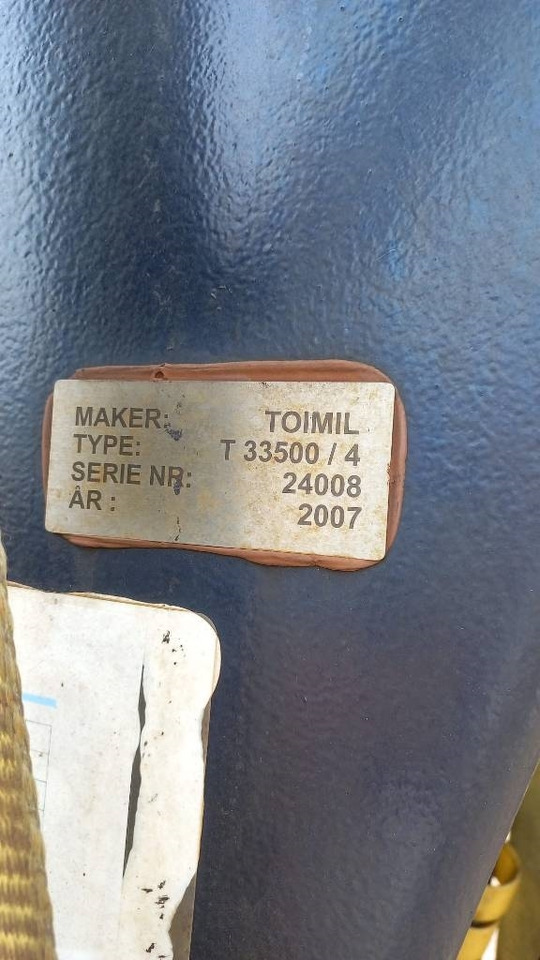 Toimil t33500/4 - Kraana-manipulaator - Veoauto: pilt 3 Toimil t33500/4 - Kraana-manipulaator - Veoauto: pilt 3