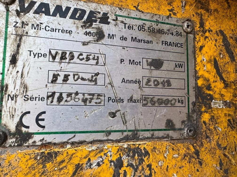 Vandel 550-4 ( VOLVO L350H ) - Tihendaja: pilt 5 Vandel 550-4 ( VOLVO L350H ) - Tihendaja: pilt 5
