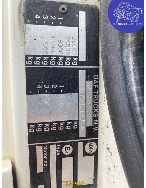 DAF CF 75 310 - Prügiauto: pilt 3 DAF CF 75 310 - Prügiauto: pilt 3