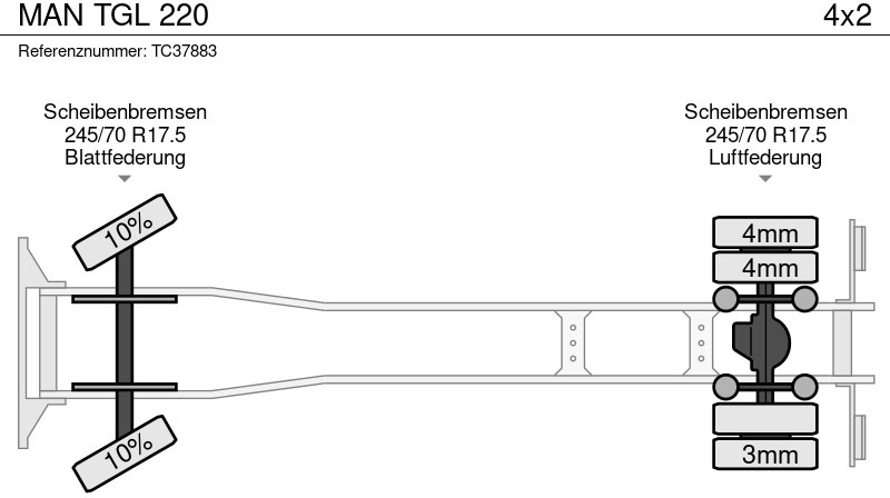 MAN TGL 220 - Tent veoauto: pilt 5 MAN TGL 220 - Tent veoauto: pilt 5