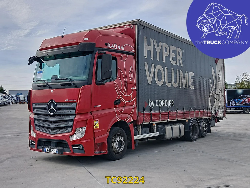 Mercedes-Benz Actros 2548 - Tent veoauto: pilt 1 Mercedes-Benz Actros 2548 - Tent veoauto: pilt 1