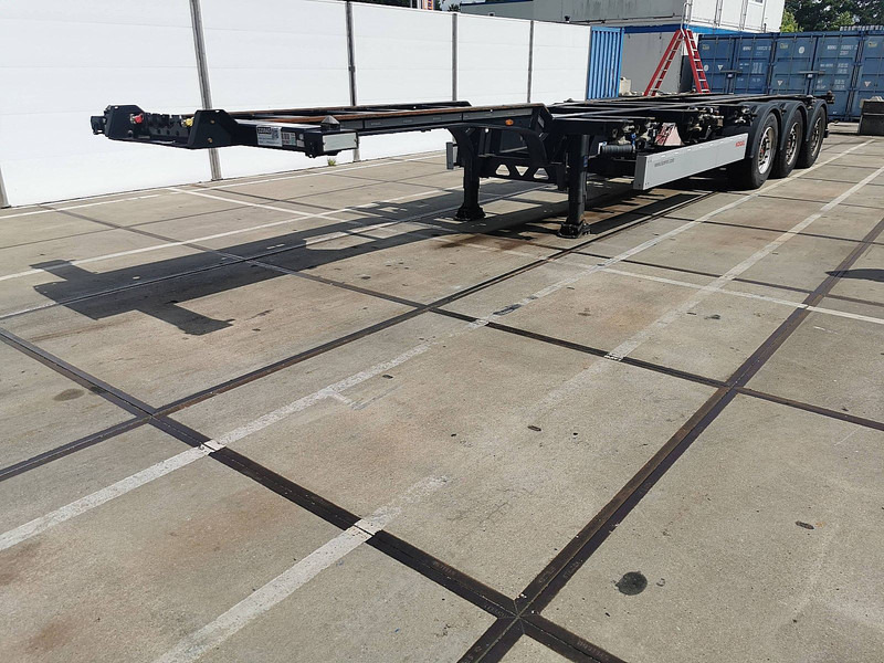 Kögel S24-2 PORT40 SIMPLEX SAF DISC LIFT - Konteinerveduk/ Tõstukiga poolhaagis: pilt 1 Kögel S24-2 PORT40 SIMPLEX SAF DISC LIFT - Konteinerveduk/ Tõstukiga poolhaagis: pilt 1