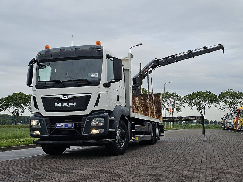 MAN 26.460 TGS - Madelveok/ Platvormveok, Kraanaga veoauto: pilt 1 MAN 26.460 TGS - Madelveok/ Platvormveok, Kraanaga veoauto: pilt 1