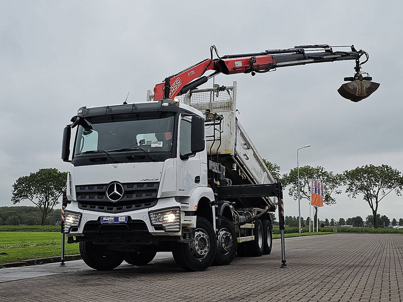 Mercedes-Benz AROCS 3243 FASSI F175A023 - Kallurauto, Kraanaga veoauto: pilt 1 Mercedes-Benz AROCS 3243 FASSI F175A023 - Kallurauto, Kraanaga veoauto: pilt 1