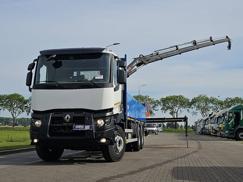 Renault K 430 HIAB 188ES4 - Madelveok/ Platvormveok, Kraanaga veoauto: pilt 1 Renault K 430 HIAB 188ES4 - Madelveok/ Platvormveok, Kraanaga veoauto: pilt 1