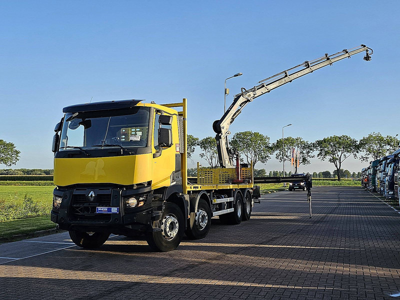 Renault K 430 HIAB 232ES-5 - Madelveok/ Platvormveok, Kraanaga veoauto: pilt 2 Renault K 430 HIAB 232ES-5 - Madelveok/ Platvormveok, Kraanaga veoauto: pilt 2