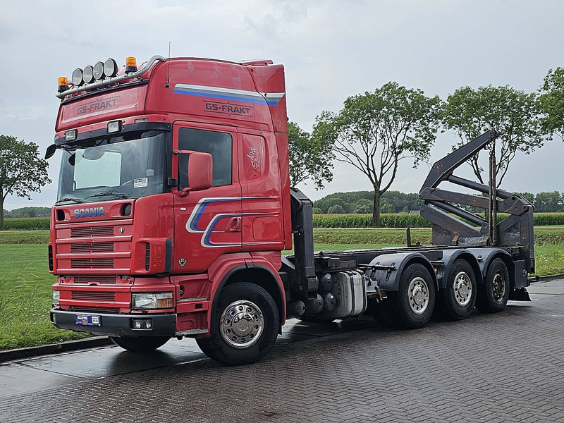 Scania R164.480 SIDE LOADER - Konteinerveduk/ Tõstukiga veoauto: pilt 2 Scania R164.480 SIDE LOADER - Konteinerveduk/ Tõstukiga veoauto: pilt 2
