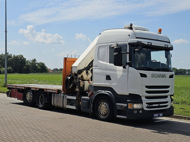 Scania R440 6X2*4 HMF 5020 K5 - Madelveok/ Platvormveok, Kraanaga veoauto: pilt 5 Scania R440 6X2*4 HMF 5020 K5 - Madelveok/ Platvormveok, Kraanaga veoauto: pilt 5