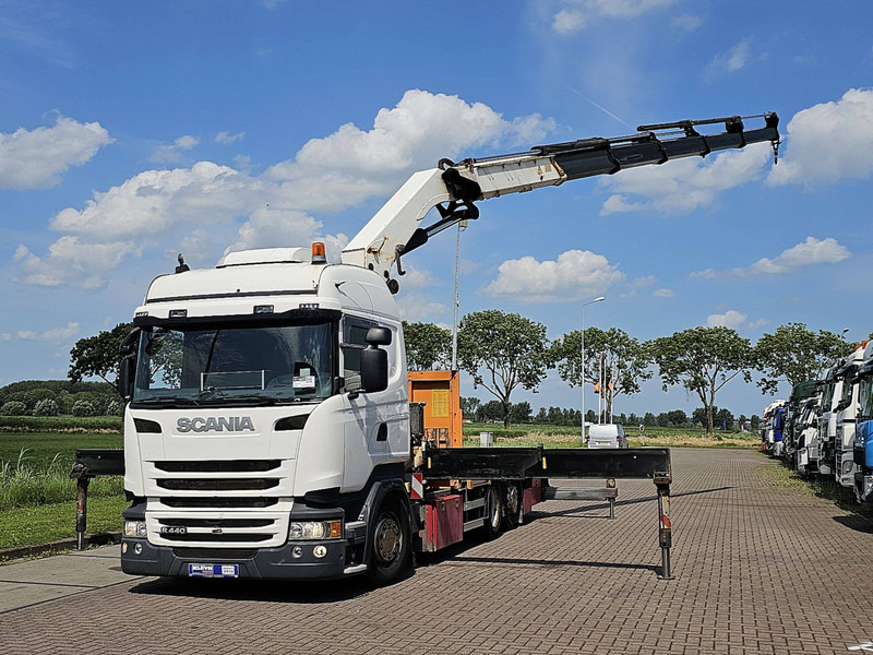 Scania R440 6X2*4 HMF 5020 K5 - Madelveok/ Platvormveok, Kraanaga veoauto: pilt 2 Scania R440 6X2*4 HMF 5020 K5 - Madelveok/ Platvormveok, Kraanaga veoauto: pilt 2