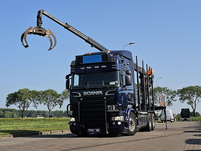 Scania R730 - Metsaveok, Kraanaga veoauto: pilt 1 Scania R730 - Metsaveok, Kraanaga veoauto: pilt 1